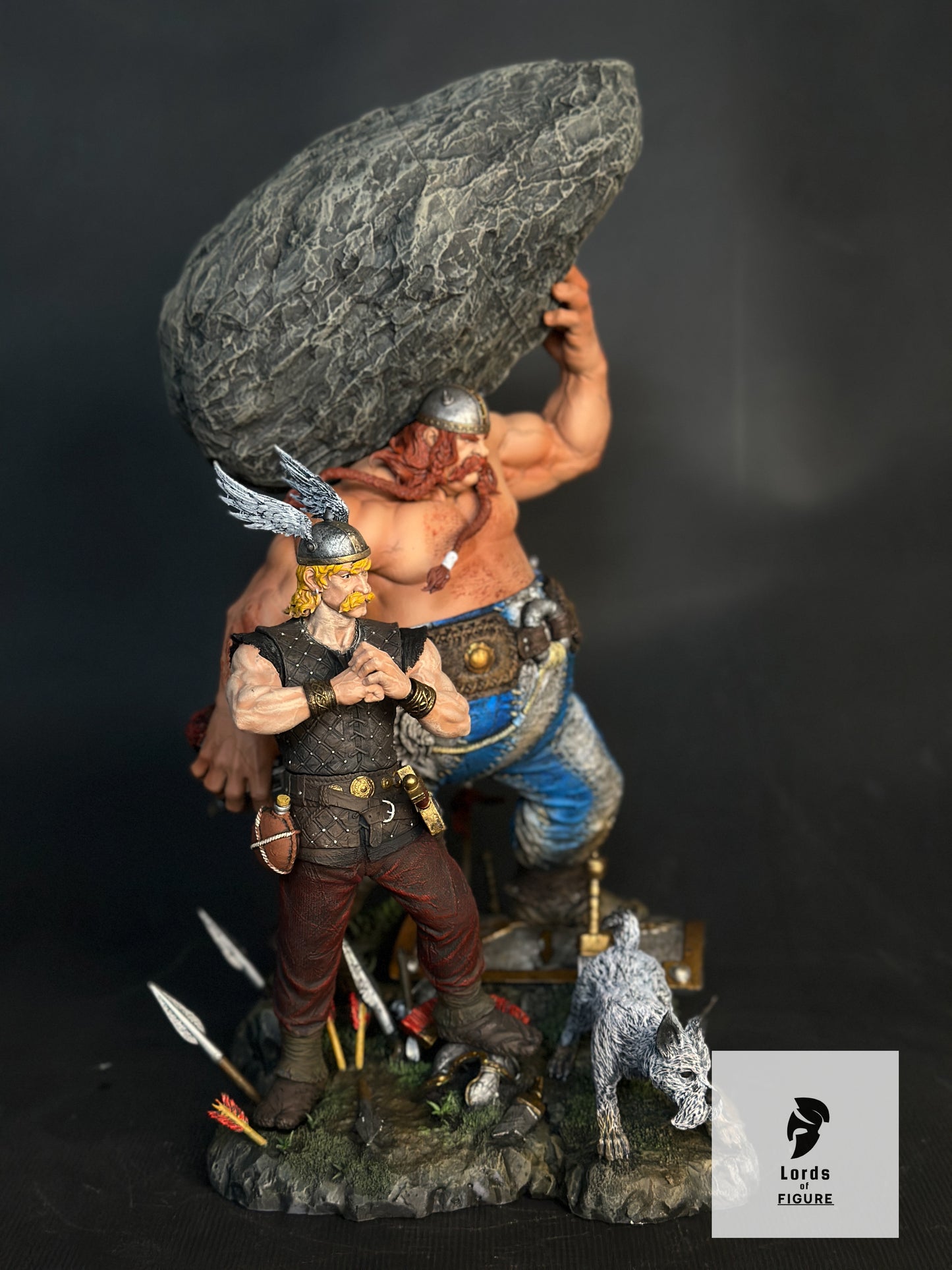 Asterix & Obelix Diorama