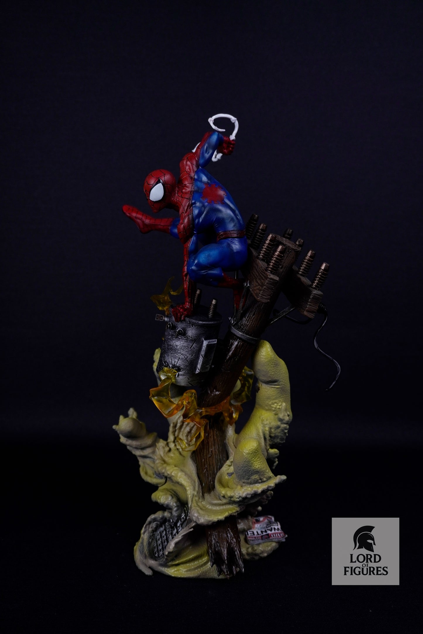 Spider-Man vs Sandman Diorama