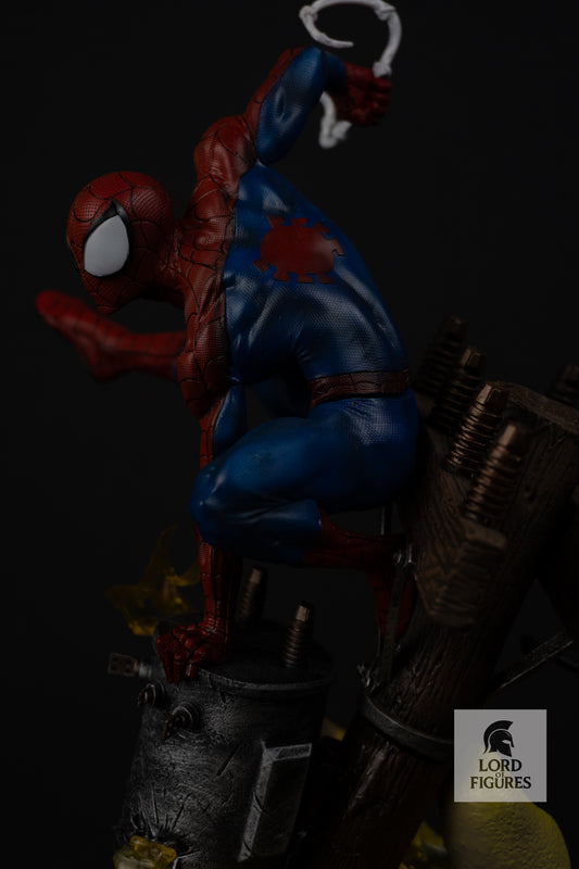 Spider-Man vs Sandman Diorama